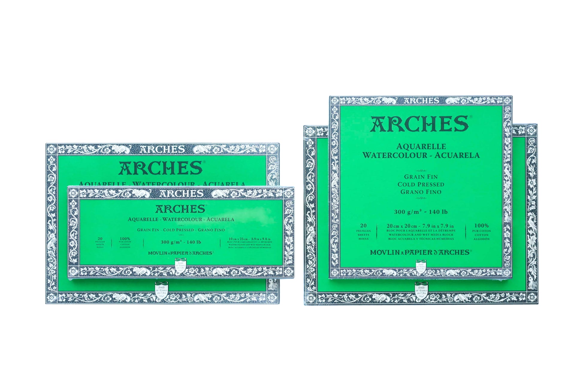 Arches Watercolor Paper Block, Cold Press, 7 x 10 140 Pound