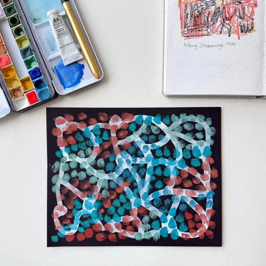 Meditation on Emily Kam Kngwarray’s Mark Making with Anjelika Deogirikar Grossman
