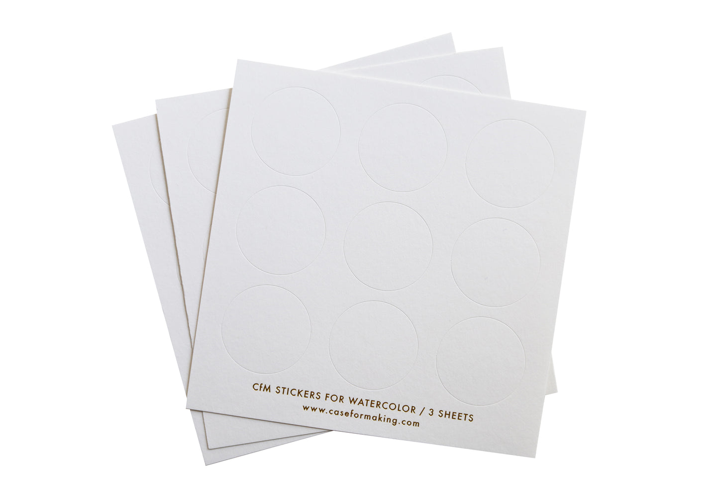 CfM Stickers for Watercolor - Circles