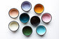 Colorful Enamel Mixing Cups