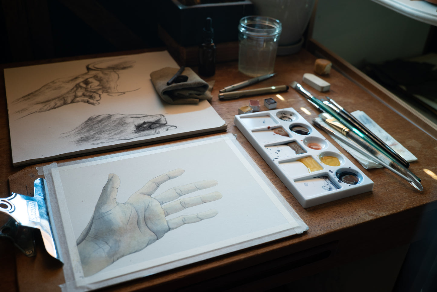 Drawing Hands with Sam Galison