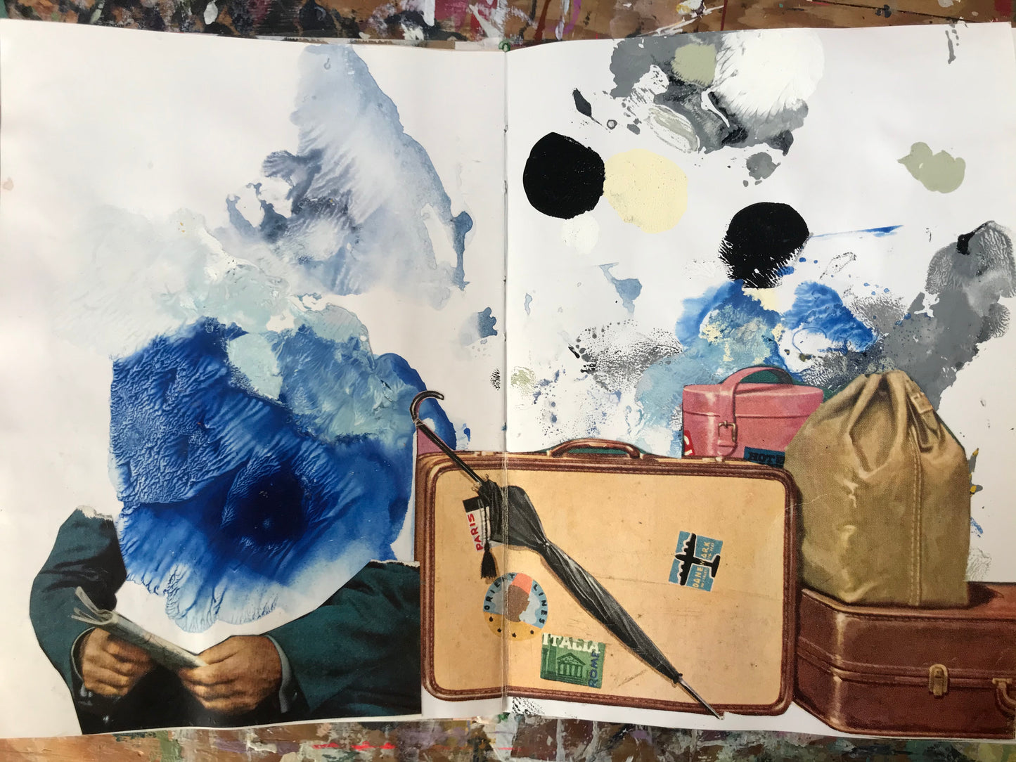 Paint & Vintage Magazines with Erin McCluskey Wheeler