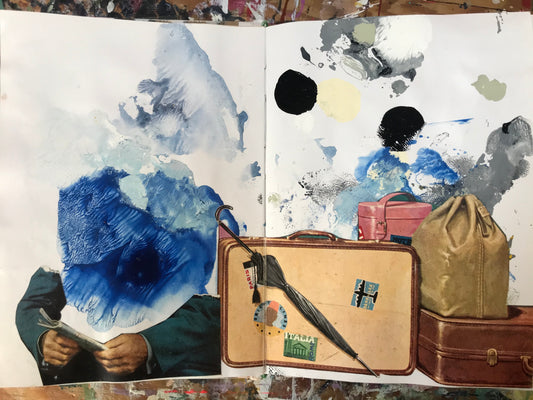 Paint & Vintage Magazines with Erin McCluskey Wheeler