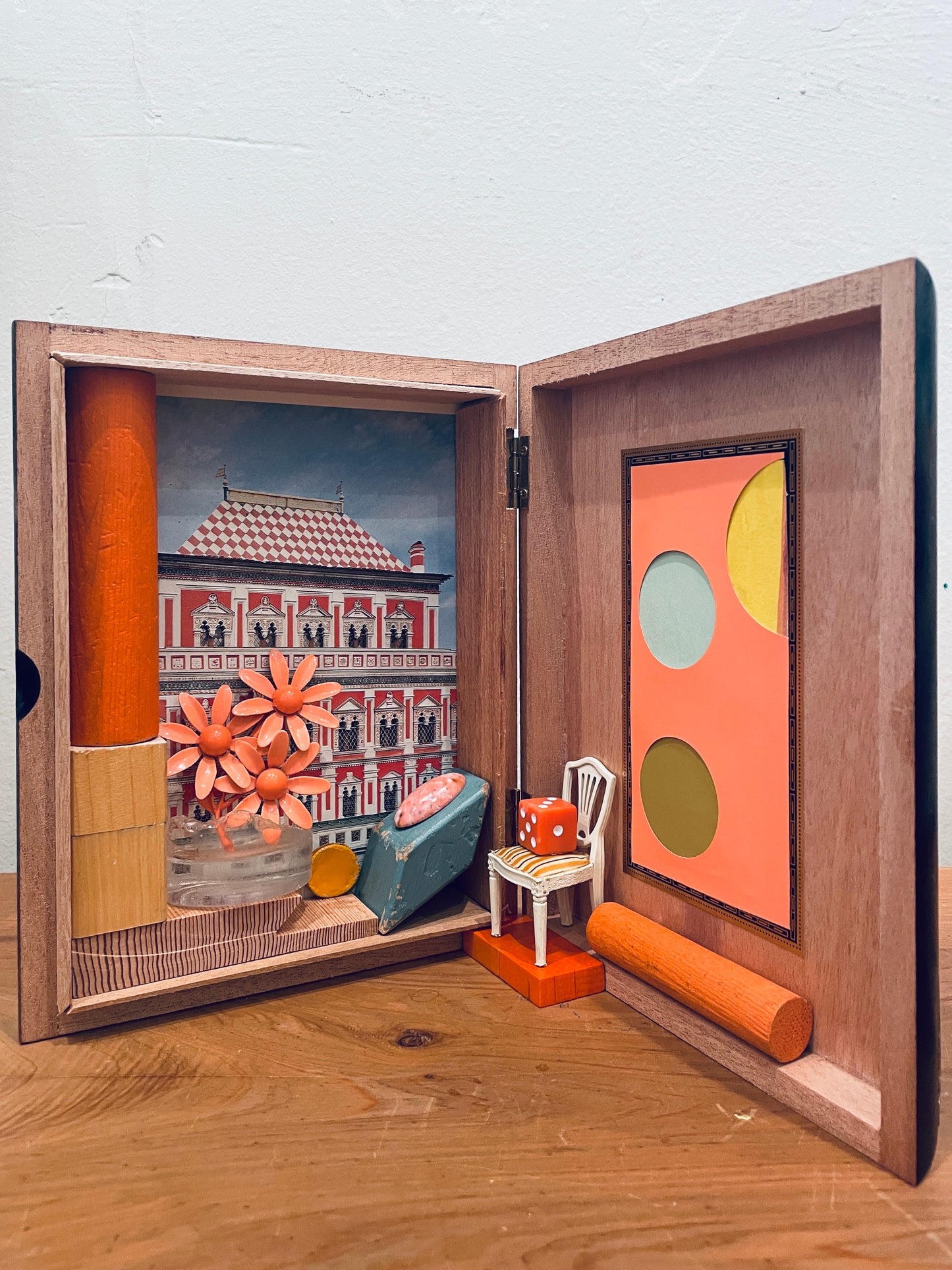 Small Worlds: Assemblage Dioramas with Erin McCluskey Wheeler, in-person workshop at CfM Art Room, San Francisco.