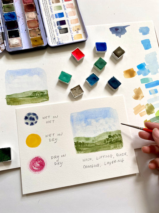 Watercolor for Beginners with Melanie Lan
