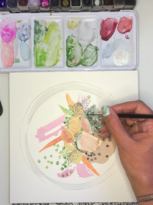 Painted Plates with Claire Wilson
