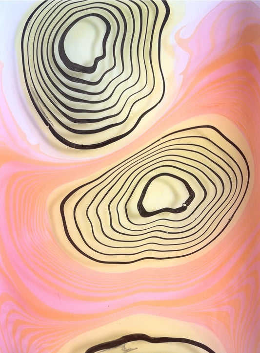Suminagashi Paper Marbling with Shaine Drake