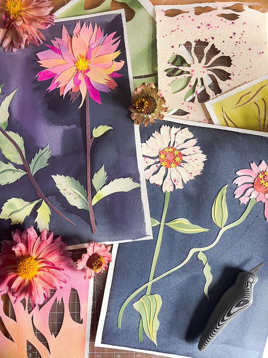 Watercolor Flora - Mary Delaney with Claire Wilson