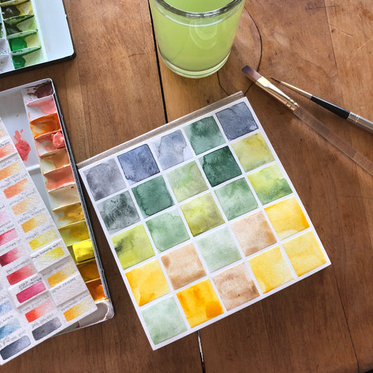 Swatching Paints with Sophie Tivona