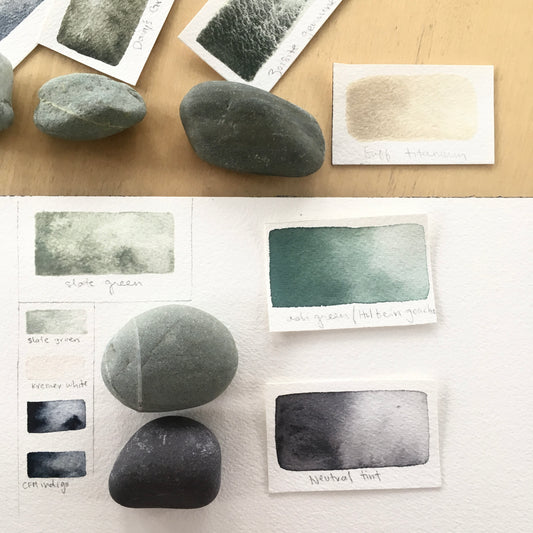 Swatching Paints with Sophie Tivona