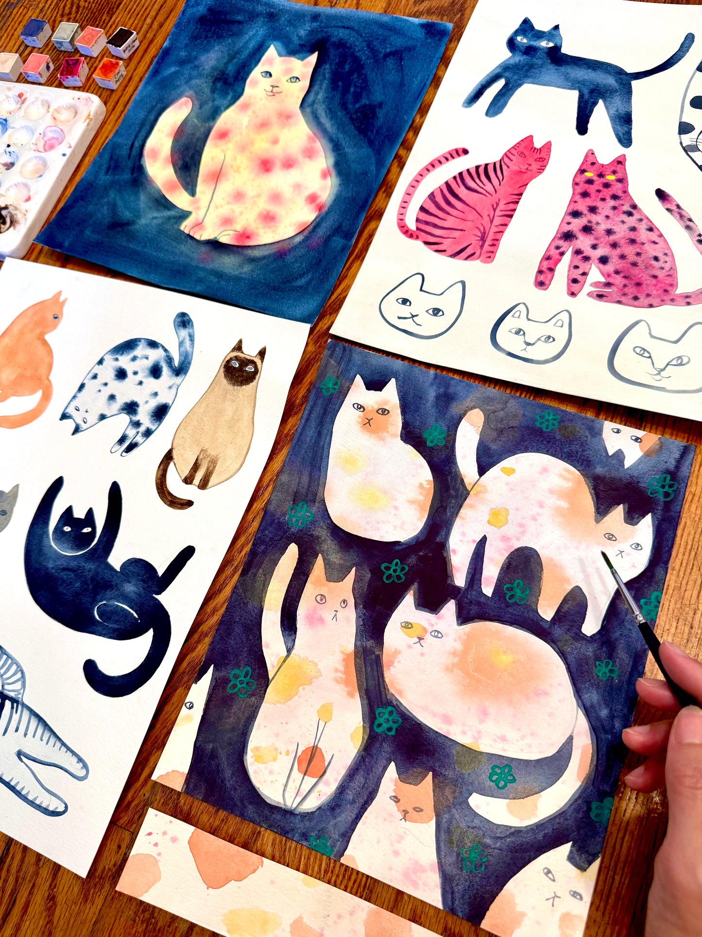Fluid Felines with Melanie Lan