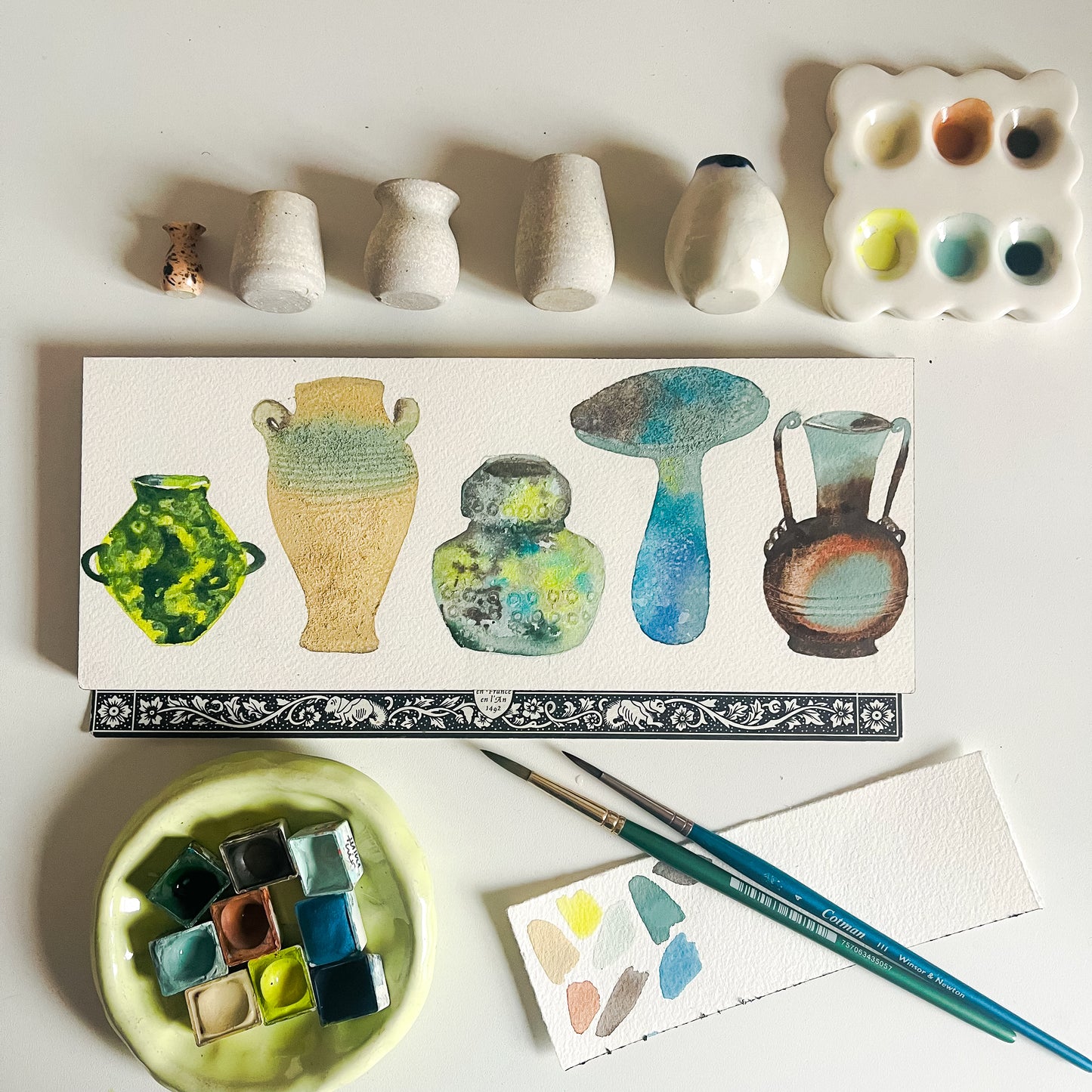 Home Comforts: Painted Pottery with Claire Wilson