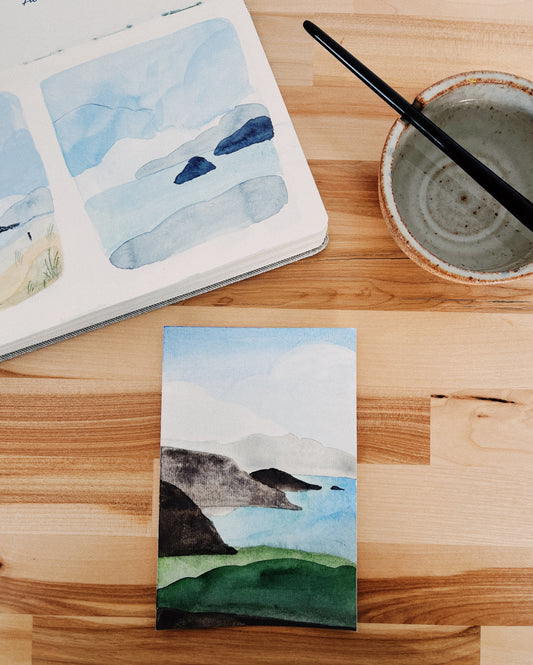 Watercolor Landscapes with Claudia Solis