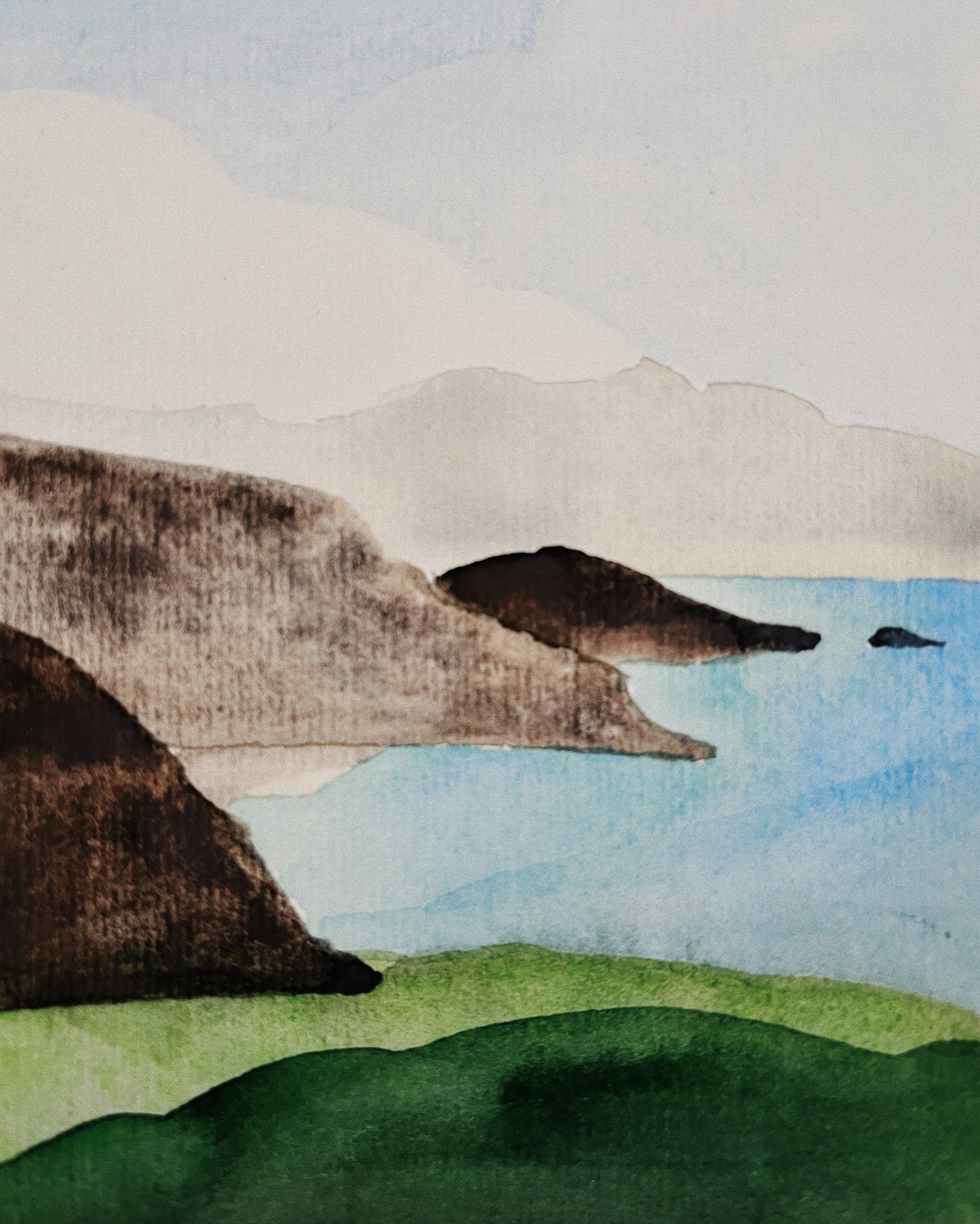 Watercolor Landscapes with Claudia Solis