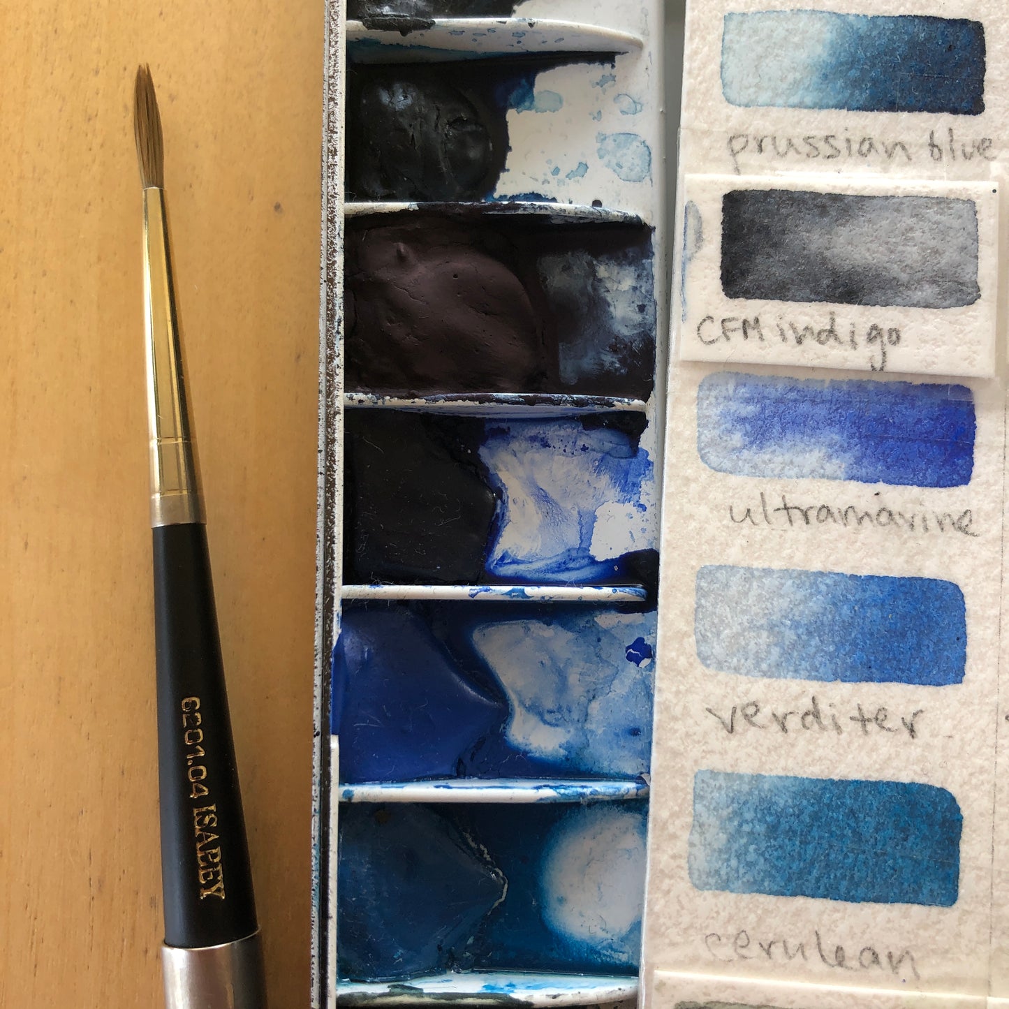 Swatching Paints with Sophie Tivona