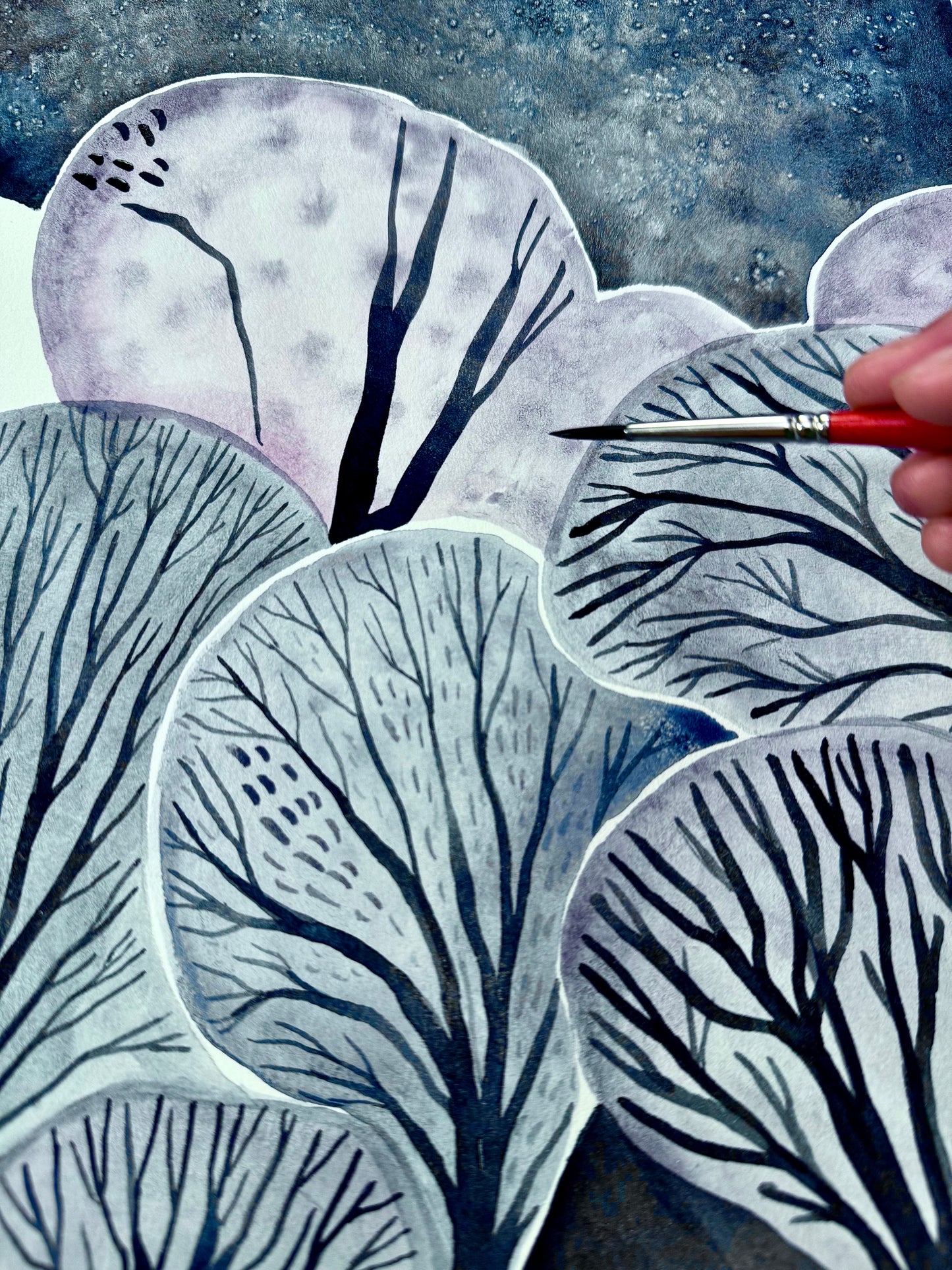 Winter Woods with Melanie Lan