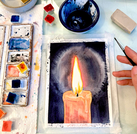 Painting Fire with Melanie Lan