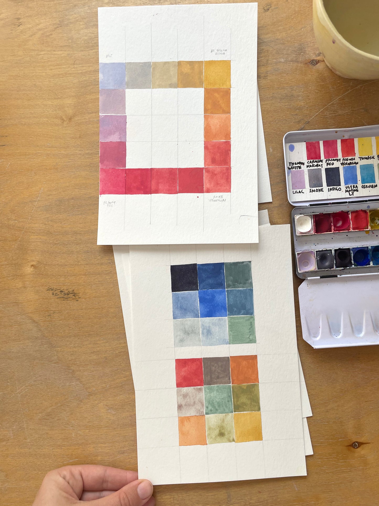 Watercolor Mixing with Claire Nereim
