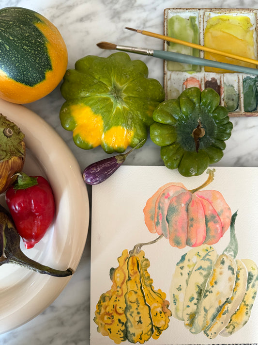 Painted Produce - Fall Harvest with Claire Wilson-Oghedo