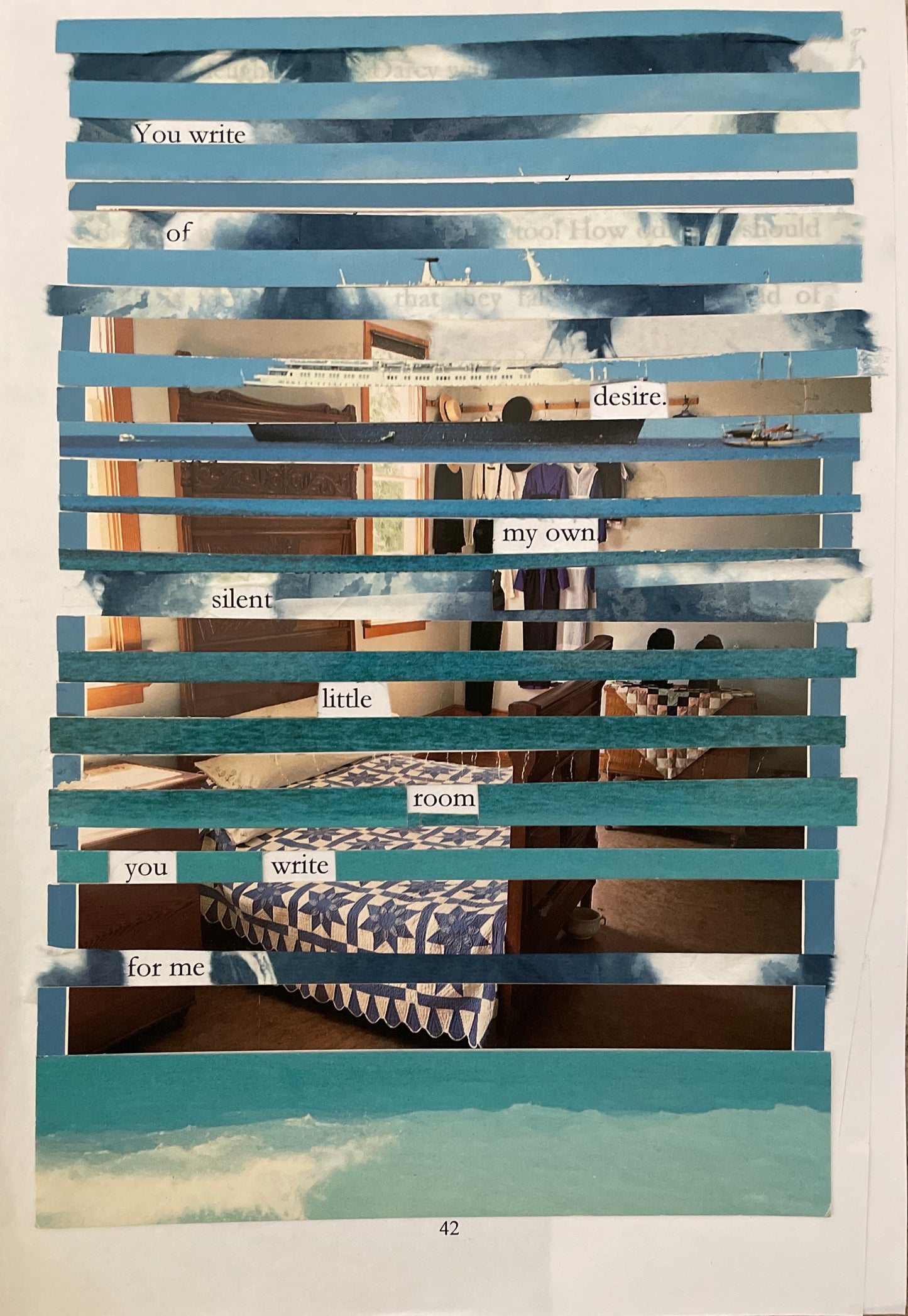 Erasure Poetry & Collage with Erin McCluskey Wheeler