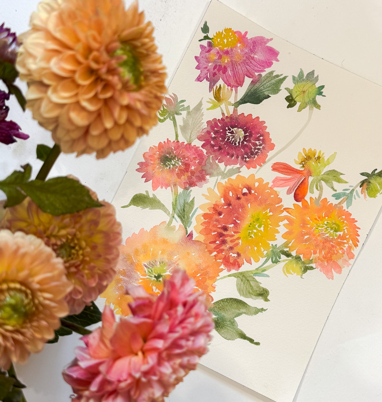 Fluid Florals - Dahlias with Claire Wilson-Oghedo