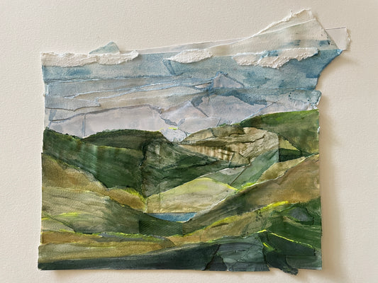 New! Landscapes in Collage & Paint with Erin McCluskey Wheeler