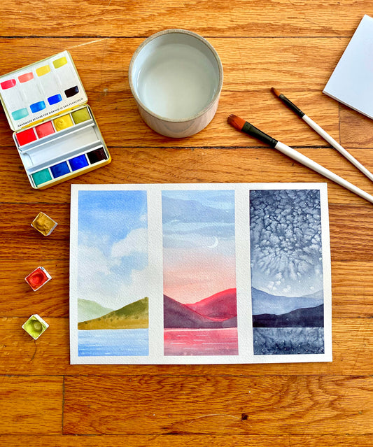 Introduction to Watercolor with Melanie Lan