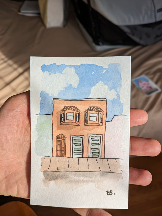 Miniature Sunset Houses with Baptiste Benet
