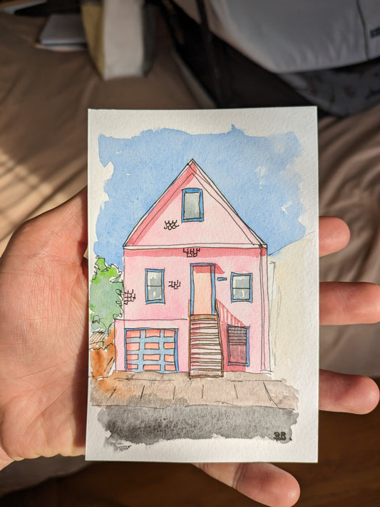 Miniature Sunset Houses with Baptiste Benet