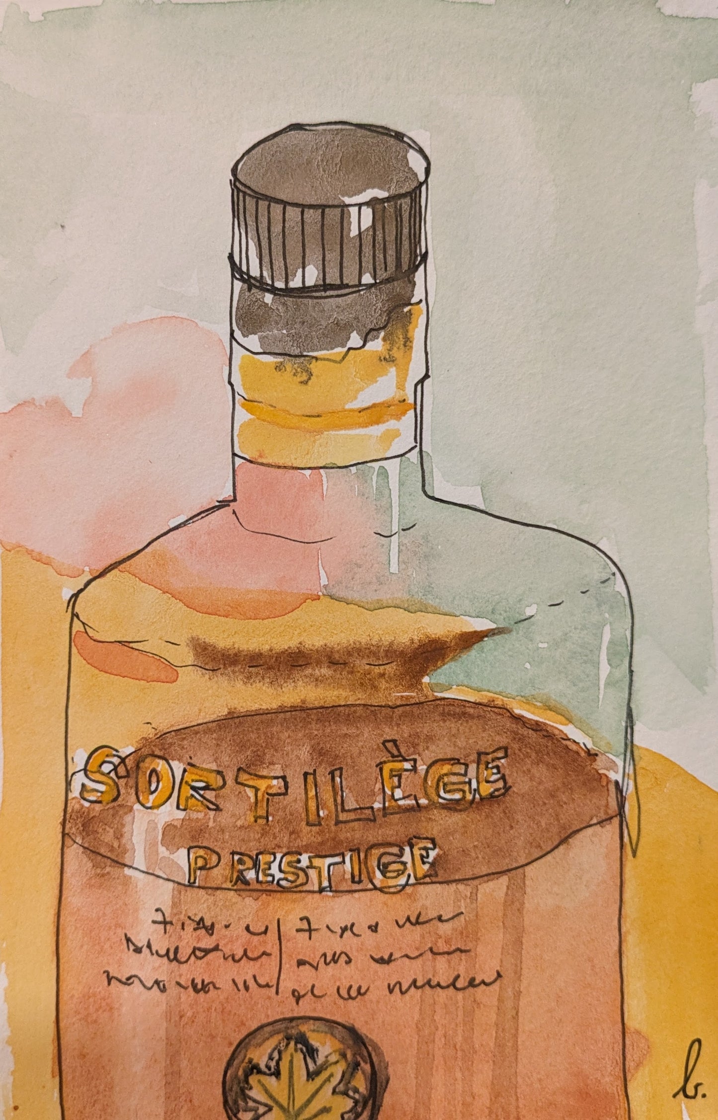 Bottles with Baptiste Benet