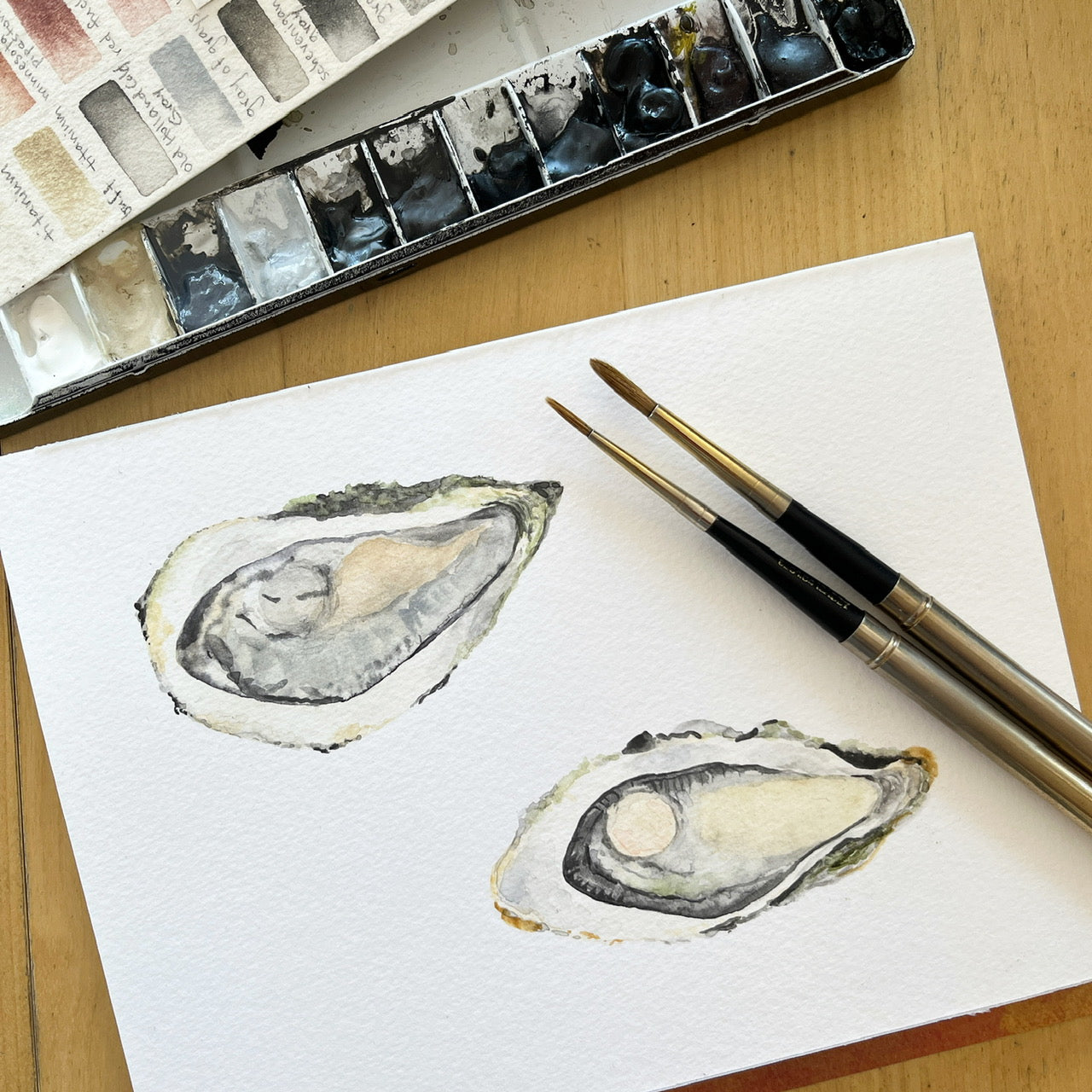 Painting Oysters with Sophie Tivona