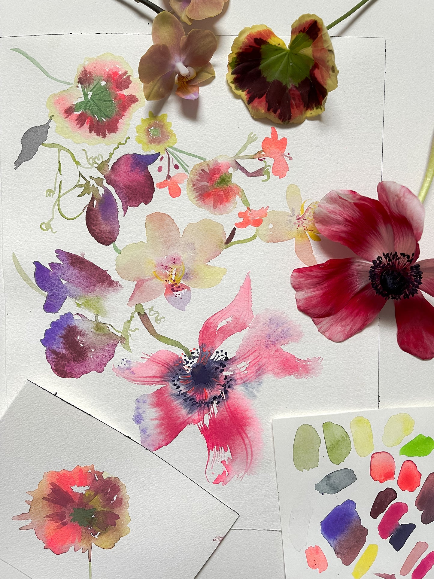 *IN-PERSON!* Fluid Florals with Claire Wilson