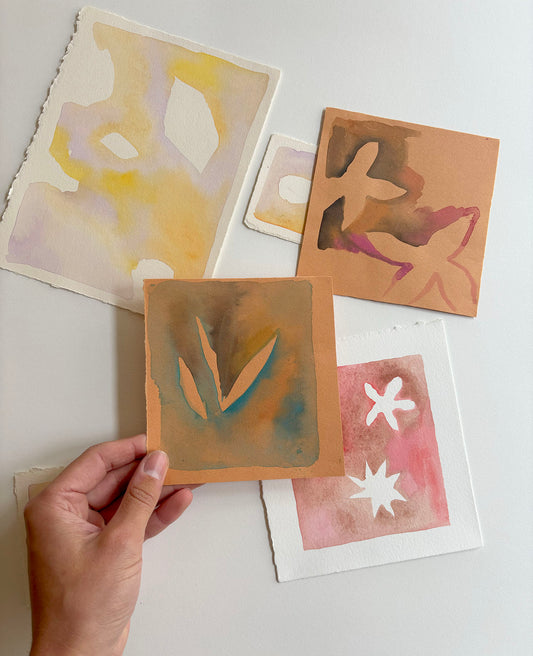 Painting with Negative Space with Tess Rubinstein