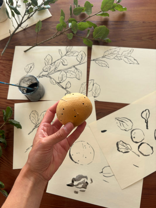 Oak Gall Ink Making with Tess Rubinstein