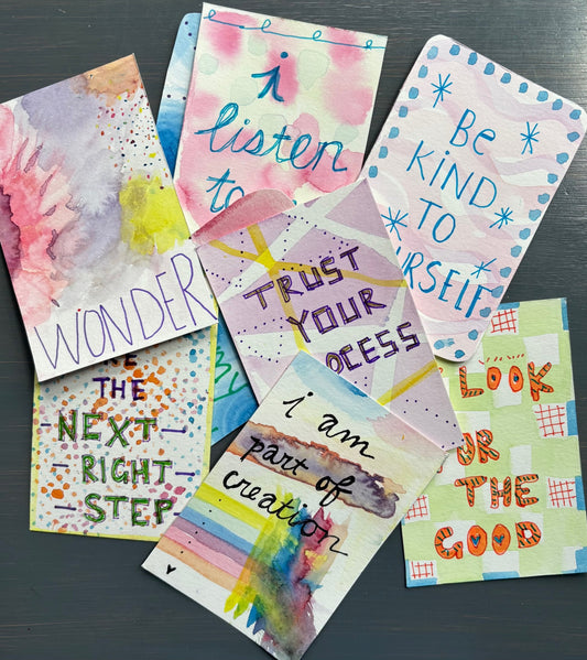 Connect & Create: Affirmation Trading Cards with Simmin Joy Holland