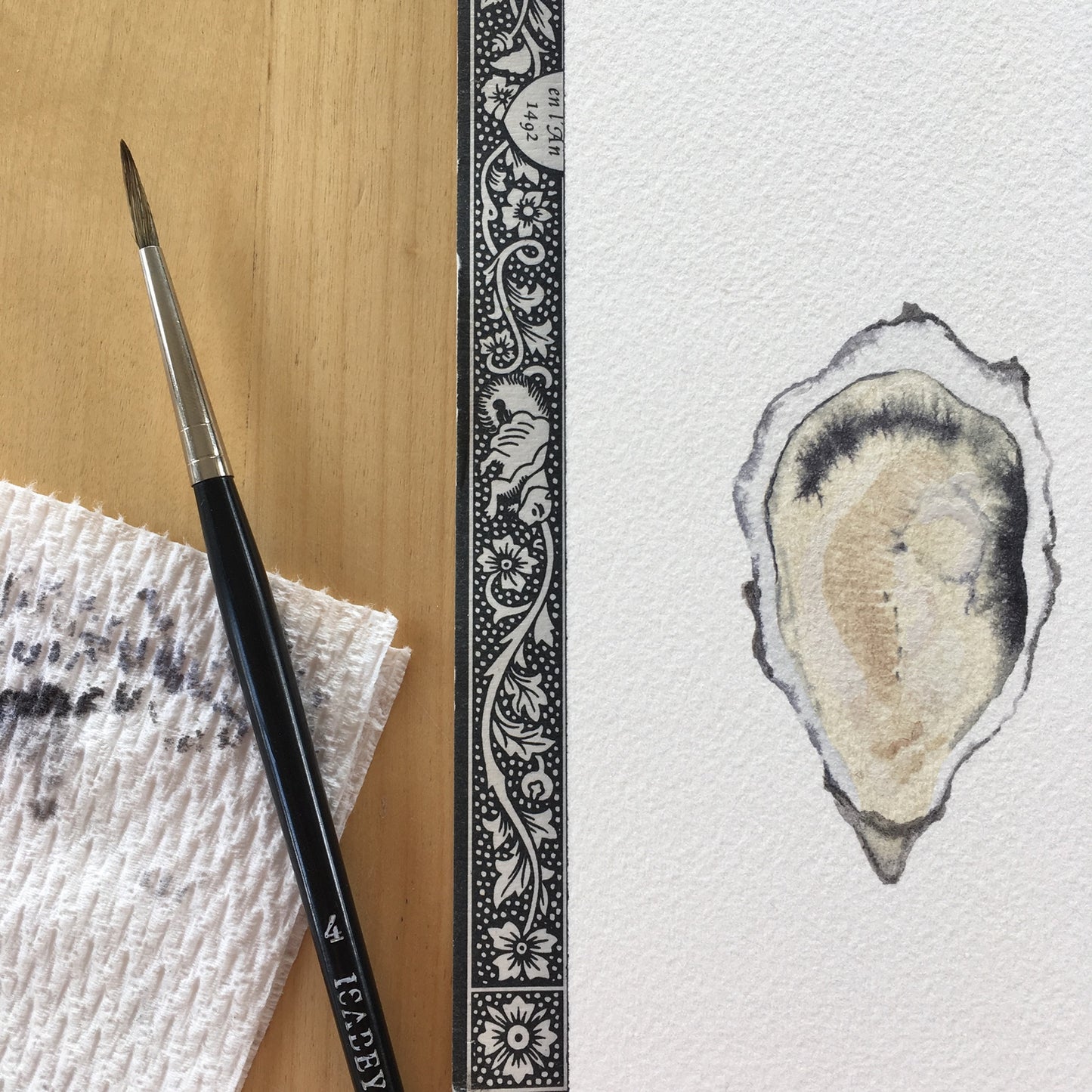 Painting Oysters with Sophie Tivona