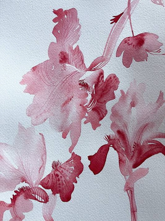 Fluid Florals - Monochromatic Studies with Claire Wilson