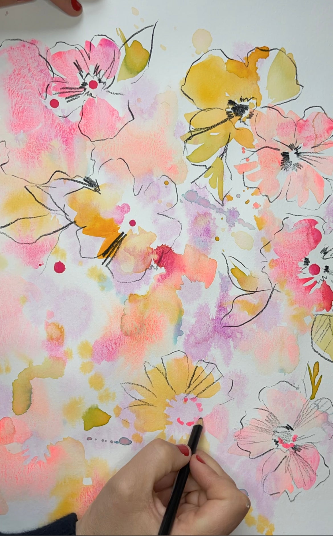 Soak & Sketch Florals with Amy Taylor
