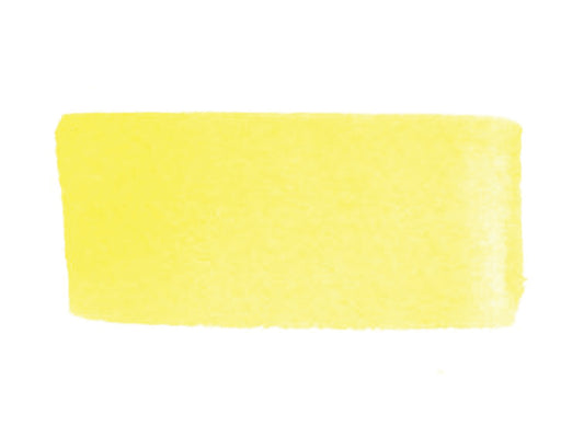 A hand painted swatch of Citron Yellow.