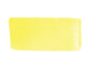 A hand painted swatch of Citron Yellow.