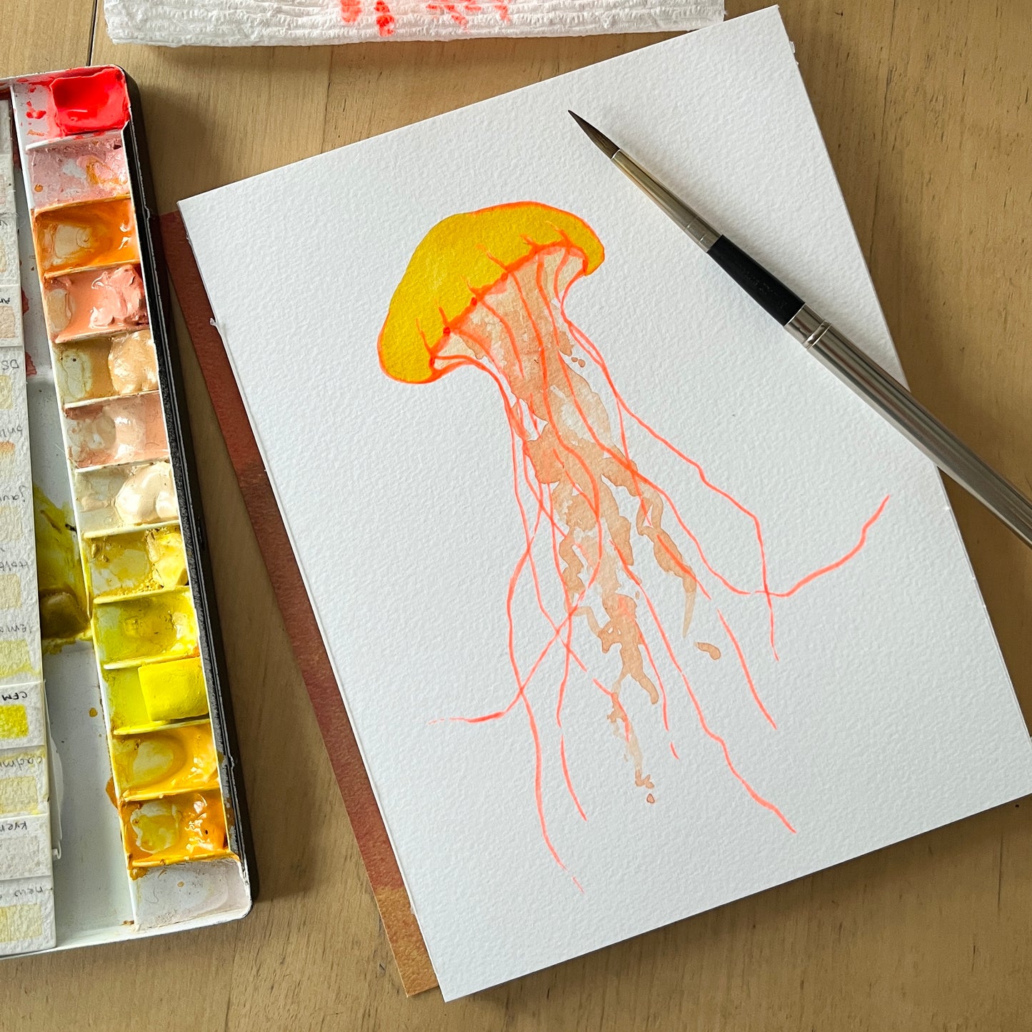 Painting Jellyfish with Sophie Tivona