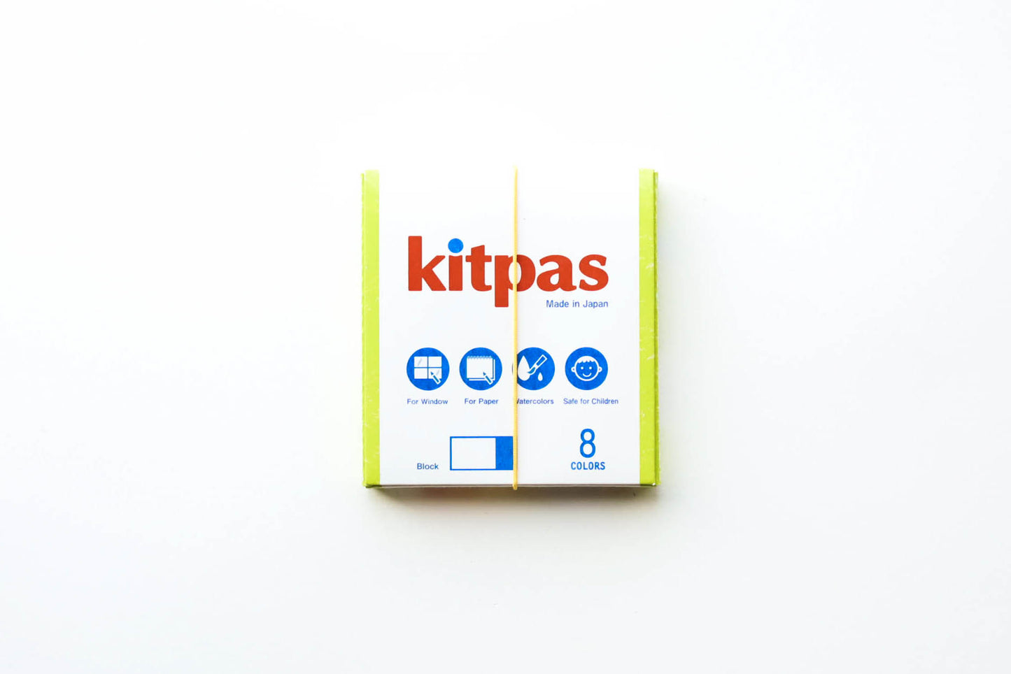 Kitpas Water Soluble Block Crayons - 8 Set
