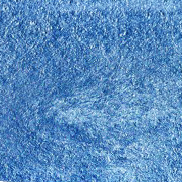 A cropped close up of the Metallic Liquid Blue swatch.