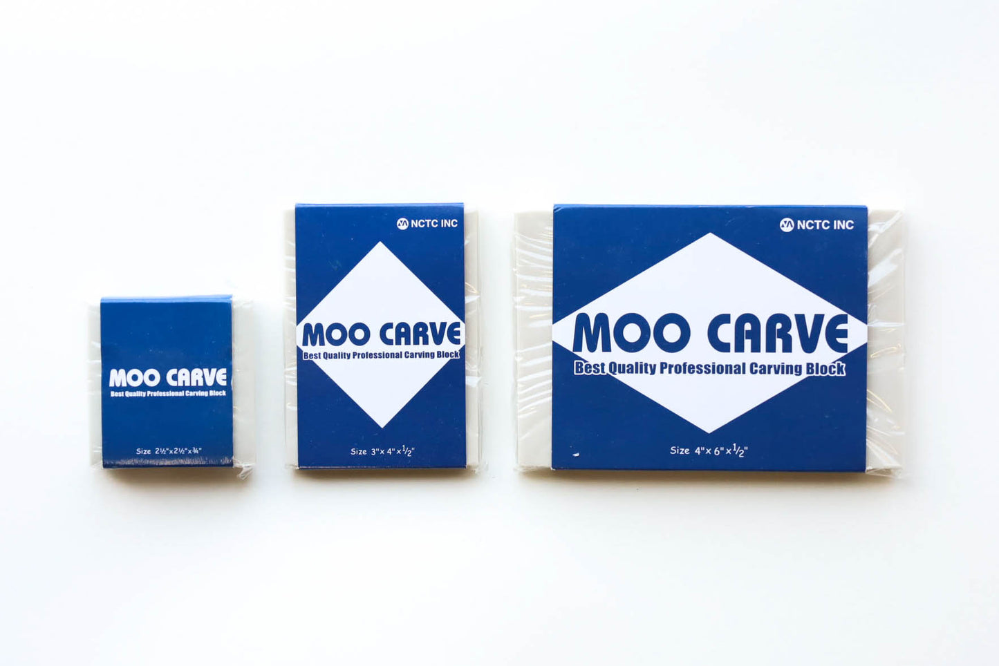 Moo Carve Stamp Carving Blocks