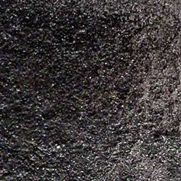 A cropped close up of the Metallic Onyx Black swatch.