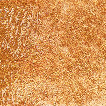 A cropped close up of the Metallic Solstice Gold swatch.