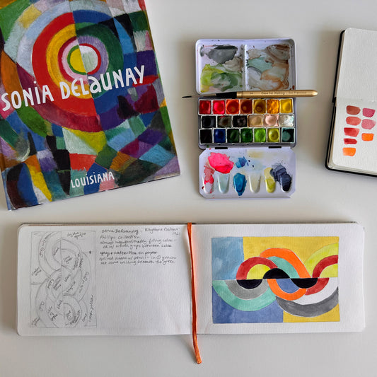 Meditation on Sonia Delaunay's Colors in Motion with Anjelika Deogirikar Grossman