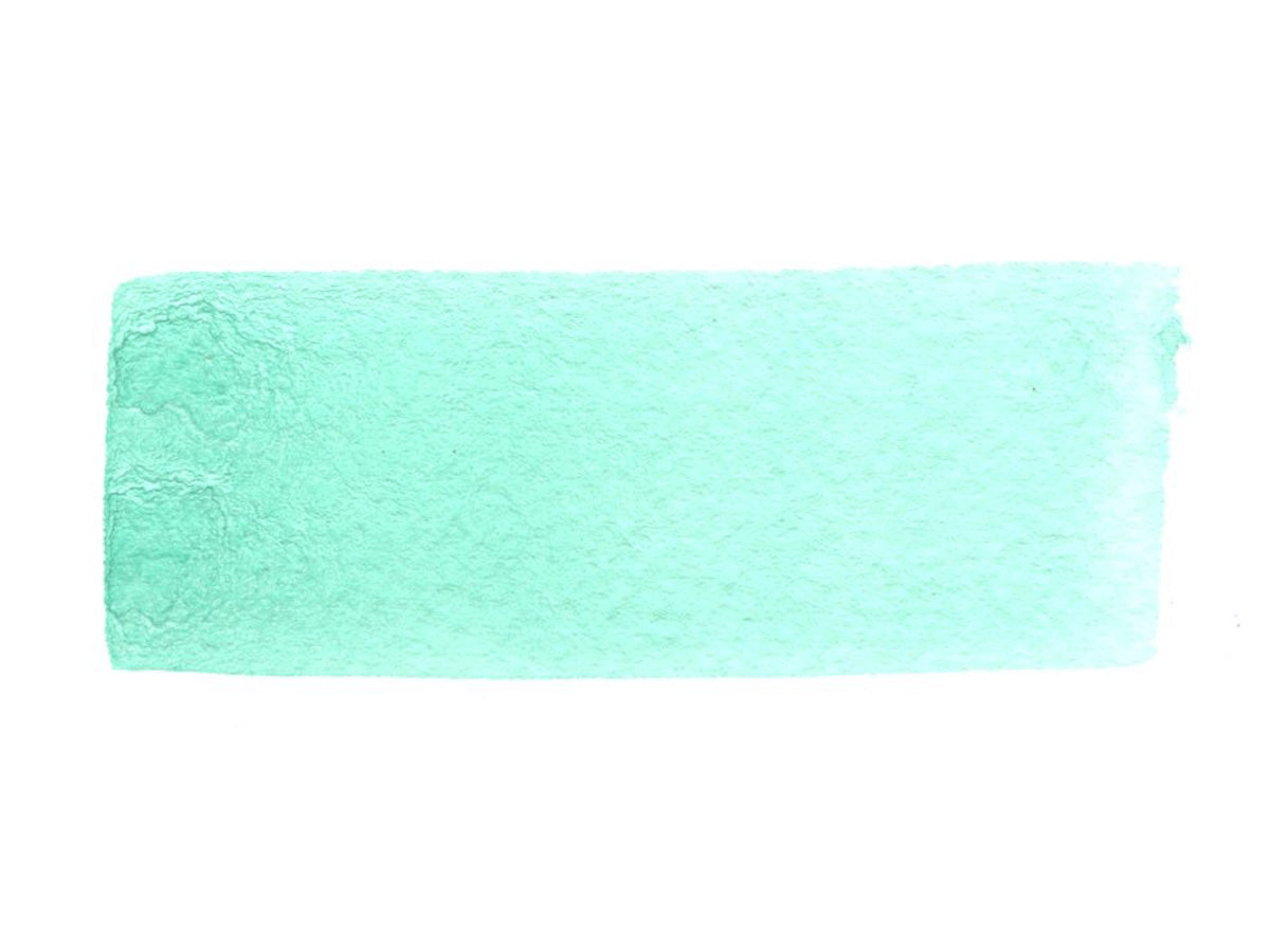 A hand painted swatch of Turquoise Lake.