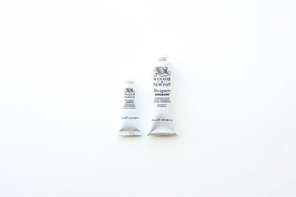 Winsor & Newton Designers Gouache Color 37ml Tube Zinc White